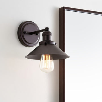 July Metal Shade Sconce